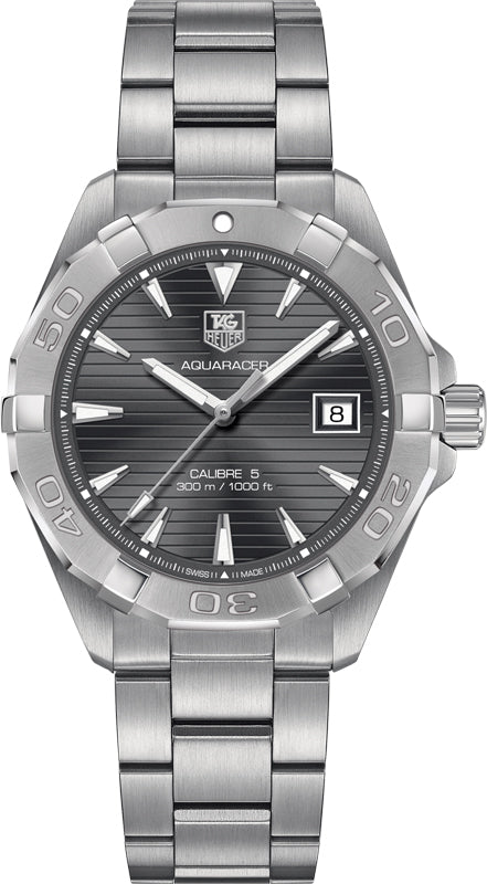 Buy Shop Tag Heuer Aquaracer Anthracite Dial Watch for Men - WAY2113.BA0928 USA Online