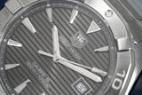 Buy Shop Tag Heuer Aquaracer Automatic Anthracite Grey Dial Silver Steel Strap Watch for Men - WAY2113.BA0928 USA Online