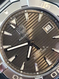 Buy Shop Tag Heuer Aquaracer Automatic Anthracite Grey Dial Silver Steel Strap Watch for Men - WAY2113.BA0928 USA Online