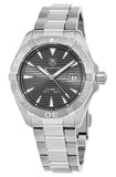 Buy Shop Tag Heuer Aquaracer Automatic Anthracite Grey Dial Silver Steel Strap Watch for Men - WAY2113.BA0928 USA Online