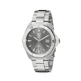 Buy Shop Tag Heuer Aquaracer Automatic Anthracite Grey Dial Silver Steel Strap Watch for Men - WAY2113.BA0928 USA Online