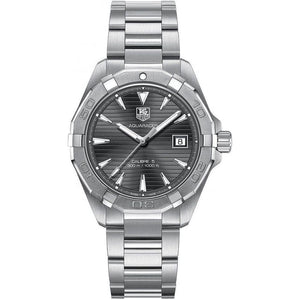 Buy Shop Tag Heuer Aquaracer Automatic Anthracite Grey Dial Silver Steel Strap Watch for Men - WAY2113.BA0928 USA Online