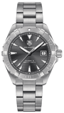 Buy Shop Tag Heuer Aquaracer Automatic Anthracite Grey Dial Silver Steel Strap Watch for Men - WAY2113.BA0928 USA Online