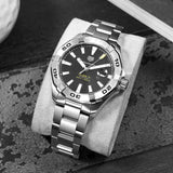 Buy Shop Tag Heuer Aquaracer Automatic Black Dial Silver Steel Strap Watch for Men - WAY2010.BA0927 USA Online