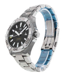 Buy Shop Tag Heuer Aquaracer Automatic Black Dial Silver Steel Strap Watch for Men - WAY2010.BA0927 USA Online
