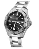 Buy Shop Tag Heuer Aquaracer Automatic Black Dial Silver Steel Strap Watch for Men - WAY2010.BA0927 USA Online