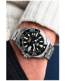 Buy Shop Tag Heuer Aquaracer Automatic Black Dial Silver Steel Strap Watch for Men - WAY211A.BA0928 USA Online