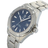 Buy Shop Tag Heuer Aquaracer Automatic Blue Dial Silver Steel Strap Watch for Men - WAY2112.BA0928 USA Online