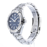 Buy Shop Tag Heuer Aquaracer Automatic Blue Dial Silver Steel Strap Watch for Men - WAY2112.BA0928 USA Online