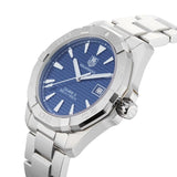Buy Shop Tag Heuer Aquaracer Automatic Blue Dial Silver Steel Strap Watch for Men - WAY2112.BA0928 USA Online
