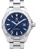 Buy Shop Tag Heuer Aquaracer Automatic Blue Dial Silver Steel Strap Watch for Men - WAY2112.BA0928 USA Online