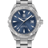 Buy Shop Tag Heuer Aquaracer Automatic Blue Dial Silver Steel Strap Watch for Men - WAY2112.BA0928 USA Online