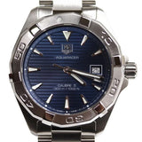 Buy Shop Tag Heuer Aquaracer Automatic Blue Dial Silver Steel Strap Watch for Men - WAY2112.BA0928 USA Online