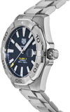 Buy Shop Tag Heuer Aquaracer Automatic Blue Dial Silver Steel Strap Watch for Men - WBD2112.BA0928 USA Online