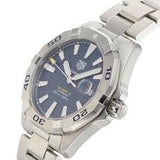Buy Shop Tag Heuer Aquaracer Automatic Blue Dial Silver Steel Strap Watch for Men - WBD2112.BA0928 USA Online