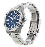 Buy Shop Tag Heuer Aquaracer Automatic Blue Dial Silver Steel Strap Watch for Men - WBD2112.BA0928 USA Online