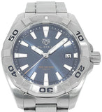 Buy Shop Tag Heuer Aquaracer Automatic Blue Dial Silver Steel Strap Watch for Men - WBD2112.BA0928 USA Online