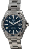 Buy Shop Tag Heuer Aquaracer Automatic Blue Dial Silver Steel Strap Watch for Men - WBD2112.BA0928 USA Online