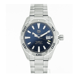 Buy Shop Tag Heuer Aquaracer Automatic Blue Dial Silver Steel Strap Watch for Men - WBD2112.BA0928 USA Online
