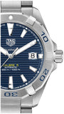 Buy Shop Tag Heuer Aquaracer Automatic Blue Dial Silver Steel Strap Watch for Men - WBD2112.BA0928 USA Online