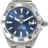 Buy Shop Tag Heuer Aquaracer Automatic Blue Dial Silver Steel Strap Watch for Men - WBD2112.BA0928 USA Online
