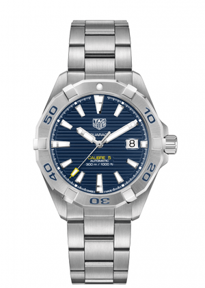 Buy Shop Tag Heuer Aquaracer Automatic Blue Dial Silver Steel Strap Watch for Men - WBD2112.BA0928 USA Online