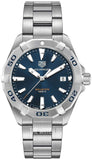 Buy Shop Tag Heuer Aquaracer Automatic Blue Dial Silver Steel Strap Watch for Men - WBD2112.BA0928 USA Online