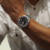 Buy Shop Tag Heuer Aquaracer Automatic Caliber 5 Black Dial Silver Steel Strap Watch for Men - WBD2110.BA0928 USA Online