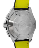 Buy Shop Tag Heuer Aquaracer Automatic Chronograph Black Dial Black Nylon Strap Watch for Men - CAY211A.FC6361 USA Online