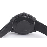 Buy Shop Tag Heuer Aquaracer Automatic Chronograph Special Edition Titanium Grey Dial Black Leather Strap Watch for Men - CAY218B.FC6370 USA Online