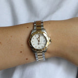 Buy Shop Tag Heuer Aquaracer Automatic Diamonds Silver Dial Two Tone Steel Strap Watch for Women - WBD2321.BB0320 USA Online