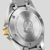 Buy Shop Tag Heuer Aquaracer Automatic Diamonds Silver Dial Two Tone Steel Strap Watch for Women - WBD2321.BB0320 USA Online