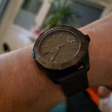 Buy Shop Tag Heuer Aquaracer Automatic Green Dial Khakhi Green Nylon Strap Watch for Men - WAY208E.FC8222 USA Online