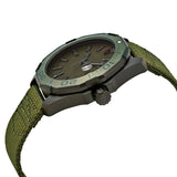 Buy Shop Tag Heuer Aquaracer Automatic Green Dial Khakhi Green Nylon Strap Watch for Men - WAY208E.FC8222 USA Online