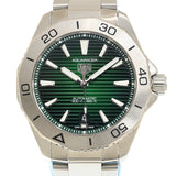 Buy Shop Tag Heuer Aquaracer Professional 200 Automatic Green Dial Silver Steel Strap Watch for Men - WBP2115.BA0627 USA Online