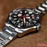 Buy Shop Tag Heuer Aquaracer Automatic Match Timer Black Dial Silver Steel Strap Watch for Men - WAY201G.BA0927 USA Online