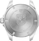 Buy Shop Tag Heuer Aquaracer Automatic Match Timer Black Dial Silver Steel Strap Watch for Men - WAY201G.BA0927 USA Online