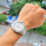 Buy Shop Tag Heuer Aquaracer Automatic White Dial Silver Steel Strap Watch for Men - WAY2111.BA0928 USA Online