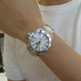 Buy Shop Tag Heuer Aquaracer Automatic White Dial Silver Steel Strap Watch for Men - WBD2111.BA0928 USA Online