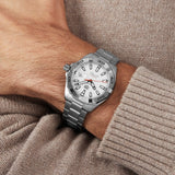 Buy Shop Tag Heuer Aquaracer Automatic White Dial Silver Steel Strap Watch for Men - WBD2111.BA0928 USA Online