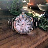 Buy Shop Tag Heuer Aquaracer Automatic White Dial Silver Steel Strap Watch for Men - WBD2111.BA0928 USA Online