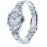 Buy Shop Tag Heuer Aquaracer Automatic White Dial Silver Steel Strap Watch for Men - WBD2111.BA0928 USA Online
