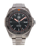 Buy Shop Tag Heuer Aquaracer Bamford Automatic Black Dial Grey Steel Strap Watch for Men - WAY208F.BF0638 USA Online