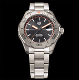 Buy Shop Tag Heuer Aquaracer Bamford Automatic Black Dial Grey Steel Strap Watch for Men - WAY208F.BF0638 USA Online