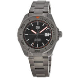 Buy Shop Tag Heuer Aquaracer Bamford Automatic Black Dial Grey Steel Strap Watch for Men - WAY208F.BF0638 USA Online