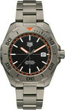 Tag Heuer Aquaracer Bamford Automatic Black Dial Grey Steel Strap Watch for Men - WAY208F.BF0638