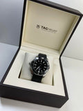 Buy Shop Tag Heuer Aquaracer Black Dial Black Rubber Strap Watch for Men - WAY111A.FT6151 USA Online