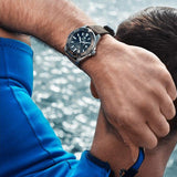 Buy Shop Tag Heuer Aquaracer Black Dial Khakhi Green NATO Strap Watch for Men - WAY101E.FC8222 USA Online