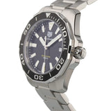 Buy Shop Tag Heuer Aquaracer Black Dial Silver Steel Strap Watch for Men - WAY111A.BA0928 USA Online