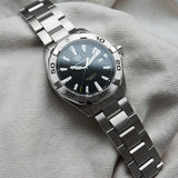 Buy Shop Tag Heuer Aquaracer Black Dial Silver Steel Strap Watch for Men - WBD1110.BA0928 USA Online